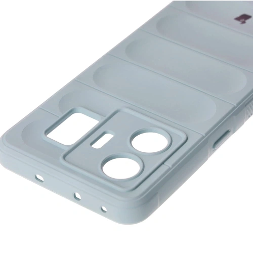 Pancerne etui Bizon Case Tur do Realme GT3 jasnoniebieskie