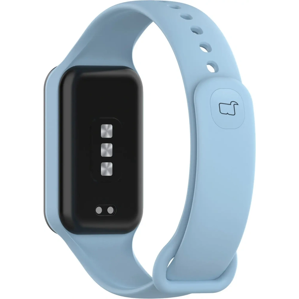 Hurtownia GSM - Etui s páskem Bizon Strap + Case Watch Dots pro Xiaomi Redmi Smart Band 2 / Xiaomi Mi Band 8 Active modré - BIZ784 - {ean13} - Hurt
