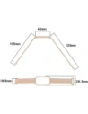 Hurtownia GSM - Etui s páskem Bizon Strap + Case Watch Dots pro Xiaomi Redmi Smart Band 2 / Xiaomi Mi Band 8 Active světle růžové - BIZ785 - {ean13} - Hurt