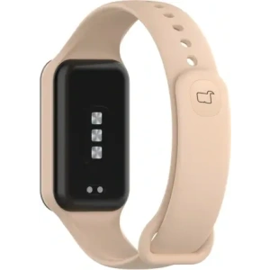 Wholesale Bizon Strap + Case Watch Dots Xiaomi Redmi Smart Band 2 / Xiaomi Mi Band 8 Active light pink - BIZ785 - {ean13} - Hurt