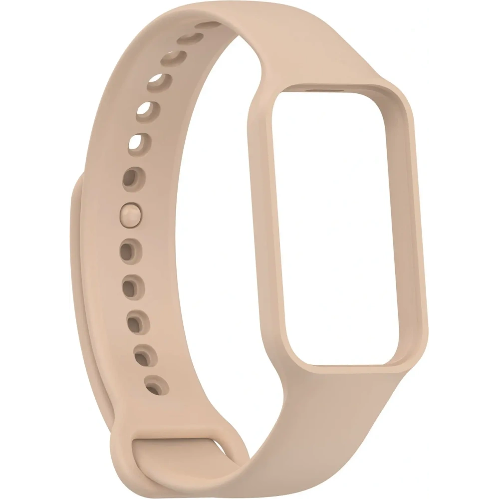 Hurtownia GSM - Bizon Strap + Caz Ceas Dots Xiaomi Redmi Smart Band 2 / Xiaomi Mi Band 8 Activ roz deschis - BIZ785 - {ean13} - Hurt