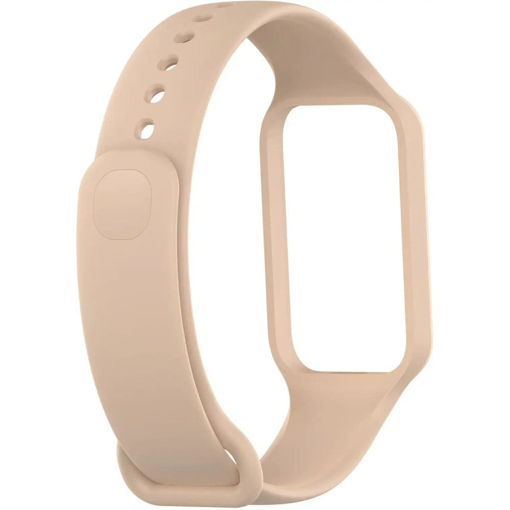 Hurtownia GSM - Etui s páskem Bizon Strap + Case Watch Dots pro Xiaomi Redmi Smart Band 2 / Xiaomi Mi Band 8 Active světle růžové - BIZ785 - {ean13} - Hurt
