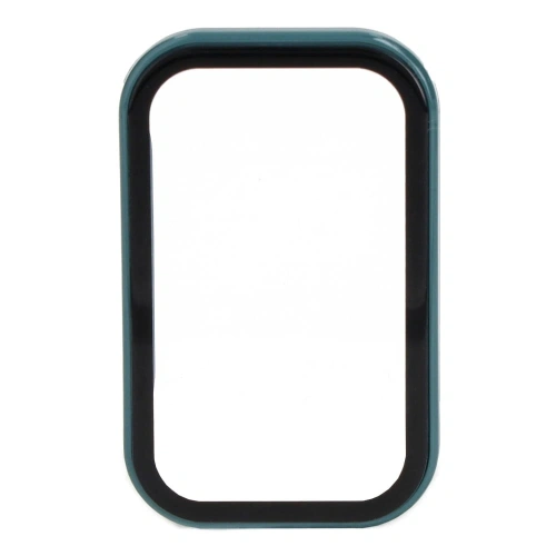 Etui Bizon Case+Glass Set do Xiaomi Redmi Smart Band 2 / Xiaomi Mi Band 8 Active zielone