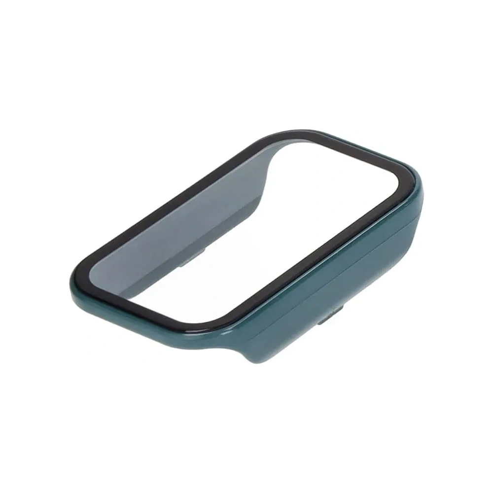 Hurtownia GSM - Etui Bizon Case+Glass Set do Xiaomi Redmi Smart Band 2 / Xiaomi Mi Band 8 Active zelené - BIZ786 - {ean13} - Hurt