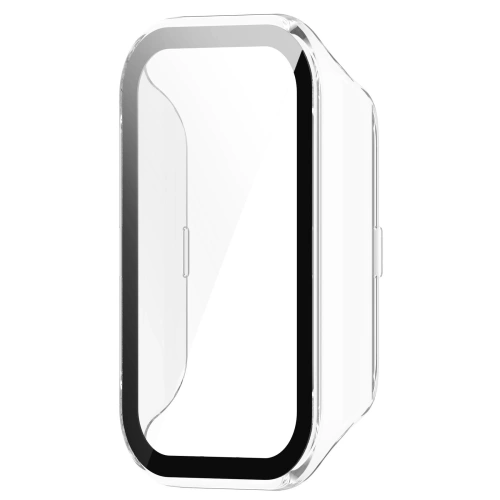 Etui Bizon Case+Glass Set do Xiaomi Redmi Smart Band 2 / Xiaomi Mi Band 8 Active przezroczyste