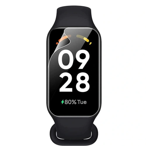 Folia hydrożelowa na ekran Bizon Glass Hydrogel do Redmi Smart Band 2 / Xiaomi Mi Band 8 Active [2 PACK]