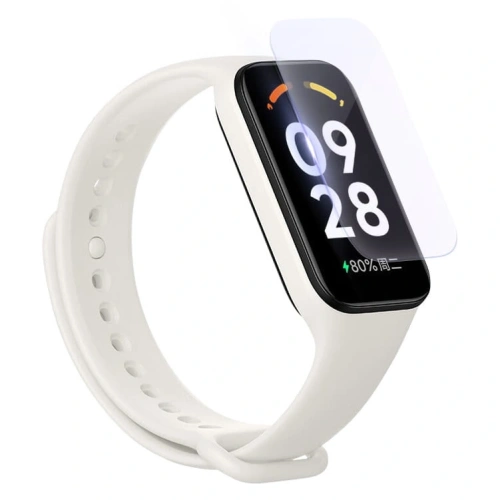 Folia hydrożelowa na ekran Bizon Glass Hydrogel do Redmi Smart Band 2 / Xiaomi Mi Band 8 Active [2 PACK]