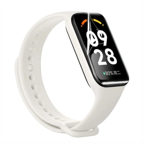 Folia hydrożelowa na ekran Bizon Glass Hydrogel do Redmi Smart Band 2 / Xiaomi Mi Band 8 Active [2 PACK]