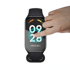 Hurtownia GSM - Bizon üveg óra Edge Hybrid Redmi Smart Band 2 / Xiaomi Mi Band 8 Aktív fekete - BIZ789 - {ean13} - Hurt