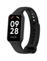 Etui s páskem Bizon Strap + Case Watch Dots pro Xiaomi Redmi Smart Band 2 / Xiaomi Mi Band 8 Active černé