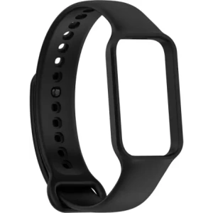 Hurtownia GSM - Bizon Strap + Case Uhr Dots Xiaomi Redmi Smart Band 2 / Xiaomi Mi Band 8 Active schwarz - BIZ791 - {ean13} - Hurt