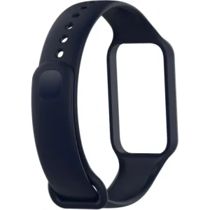 Hurtownia GSM - Bizon Strap + Case Watch Dots Xiaomi Redmi Smart Band 2 / Xiaomi Mi Band 8 Active albastru marin - BIZ792 - {ean13} - Hurt