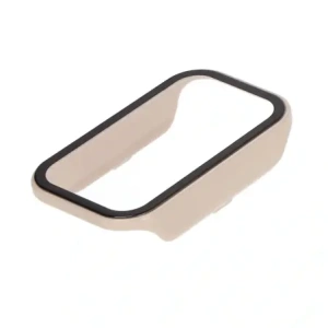 Hurtownia GSM - Etui Bizon Case+Glass Set do Xiaomi Redmi Smart Band 2 / Xiaomi Mi Band 8 Active béžové - BIZ793 - {ean13} - Hurt