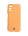 Etui Bizon Case Silicone do Samsung Galaxy A03S pomarańczowe