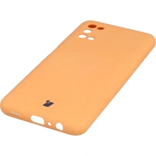 Etui Bizon Case Silicone do Samsung Galaxy A03S pomarańczowe