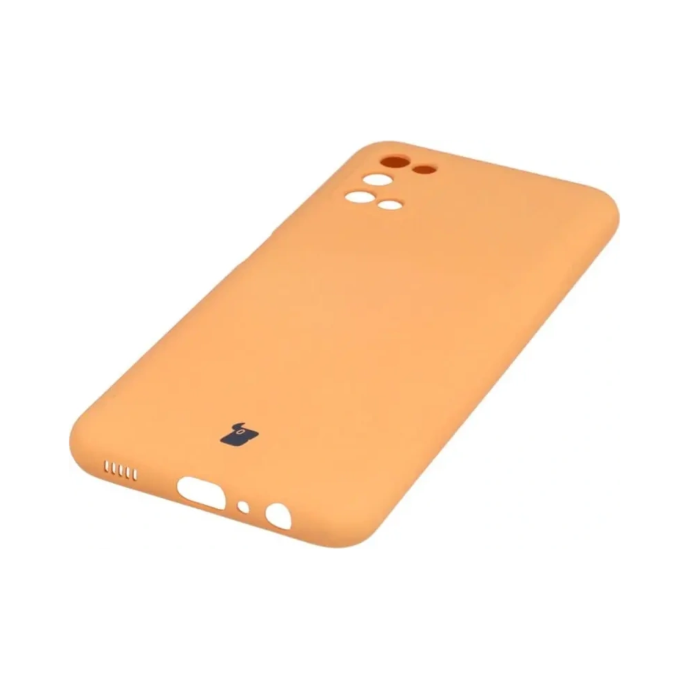 Hurtownia GSM - Etui Bizon Case Silicone do Samsung Galaxy A03S pomarańczowe - BIZ794 - {ean13} - Hurt