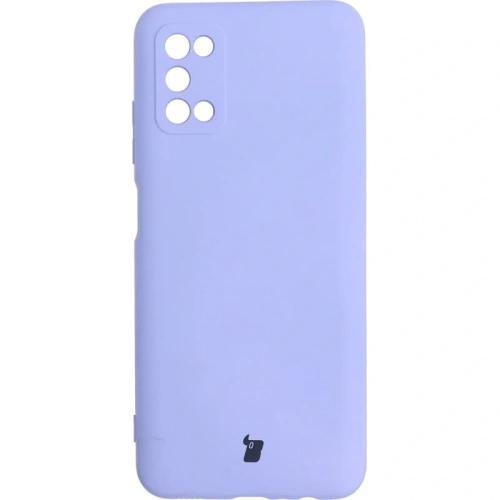 Etui Bizon Case Silicone do Samsung Galaxy A03S fioletowe