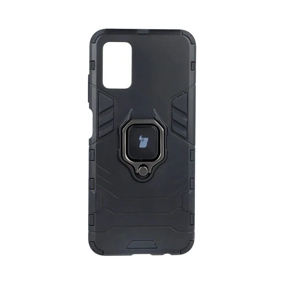 Hurtownia GSM - Etui Bizon Case Armor Ring do Samsung Galaxy A03S czarne - BIZ802 - {ean13} - Hurt