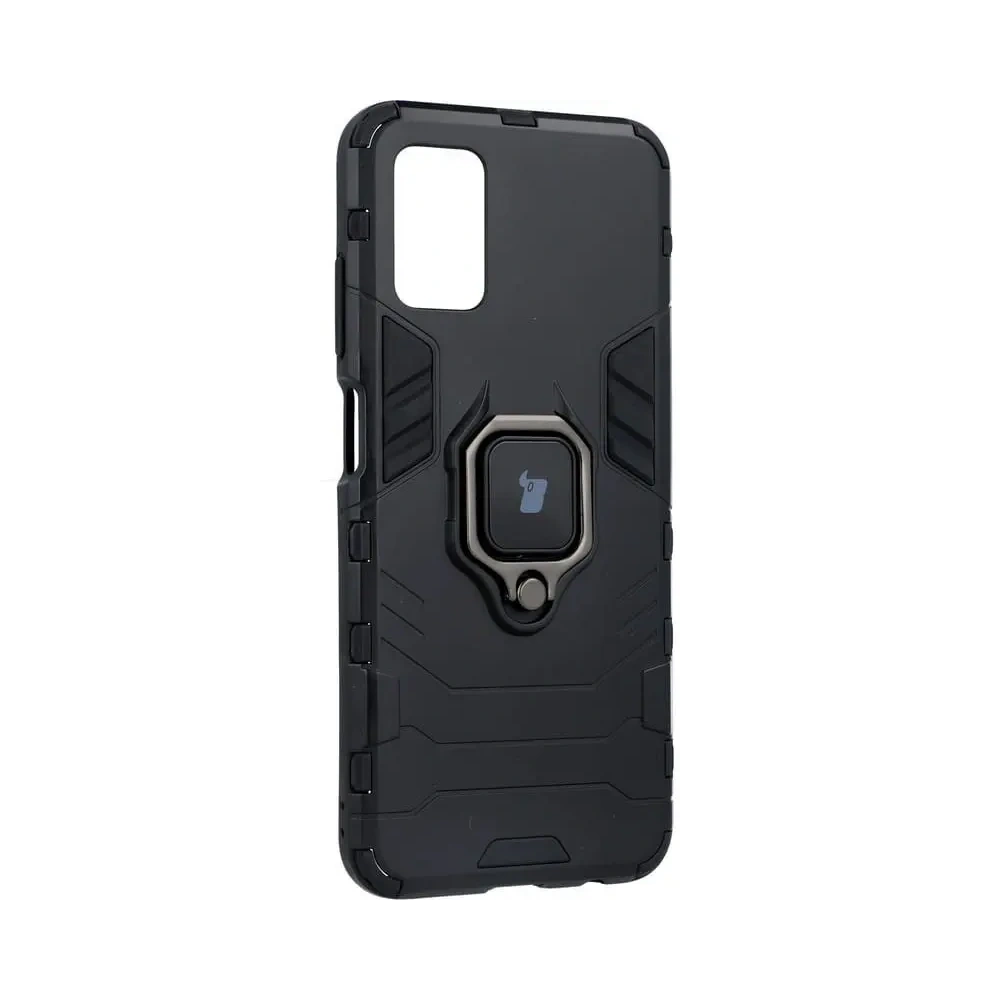 Hurtownia GSM - Etui Bizon Case Armor Ring do Samsung Galaxy A03S czarne - BIZ802 - {ean13} - Hurt