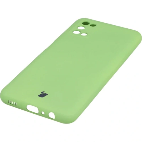 Etui Bizon Case Silicone do Samsung Galaxy A03S jasnozielone