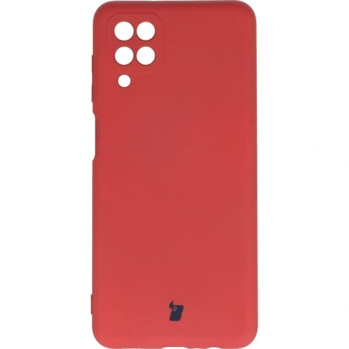 Etui Bizon Case Silicone do Samsung Galaxy A12 / M12 ciemny róż