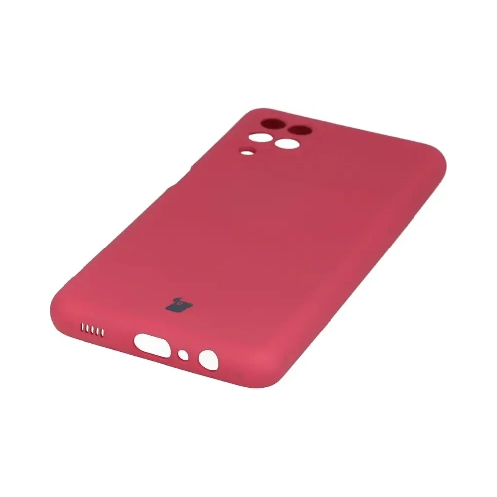 Wholesale Bizon Case Silicone Samsung Galaxy A12 / M12 dark pink - BIZ805 - {ean13} - Hurt