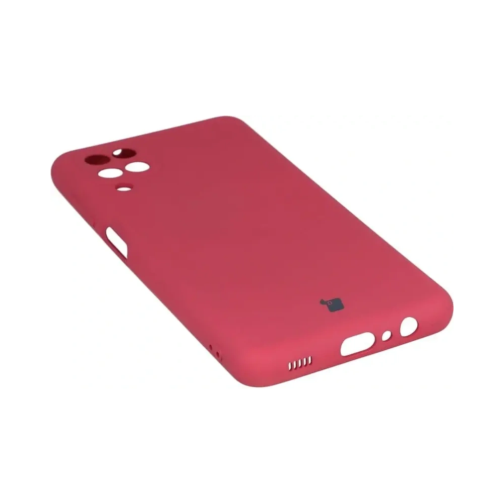 Wholesale Bizon Case Silicone Samsung Galaxy A12 / M12 dark pink - BIZ805 - {ean13} - Hurt