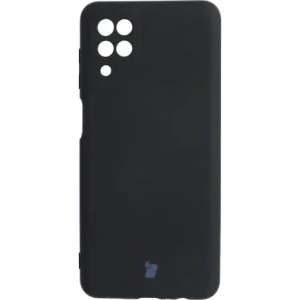 Hurtownia GSM - Bizon Case Szilikon Samsung Galaxy A12 / M12 fekete - BIZ808 - {ean13} - Hurt
