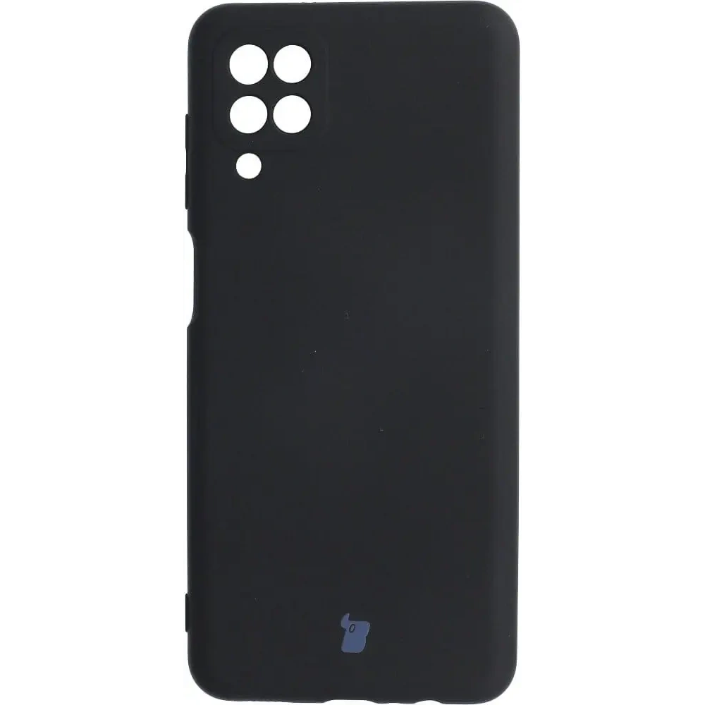 Hurtownia GSM - Bizon Case Silikon Samsung Galaxy A12 / M12 schwarz - BIZ808 - {ean13} - Hurt