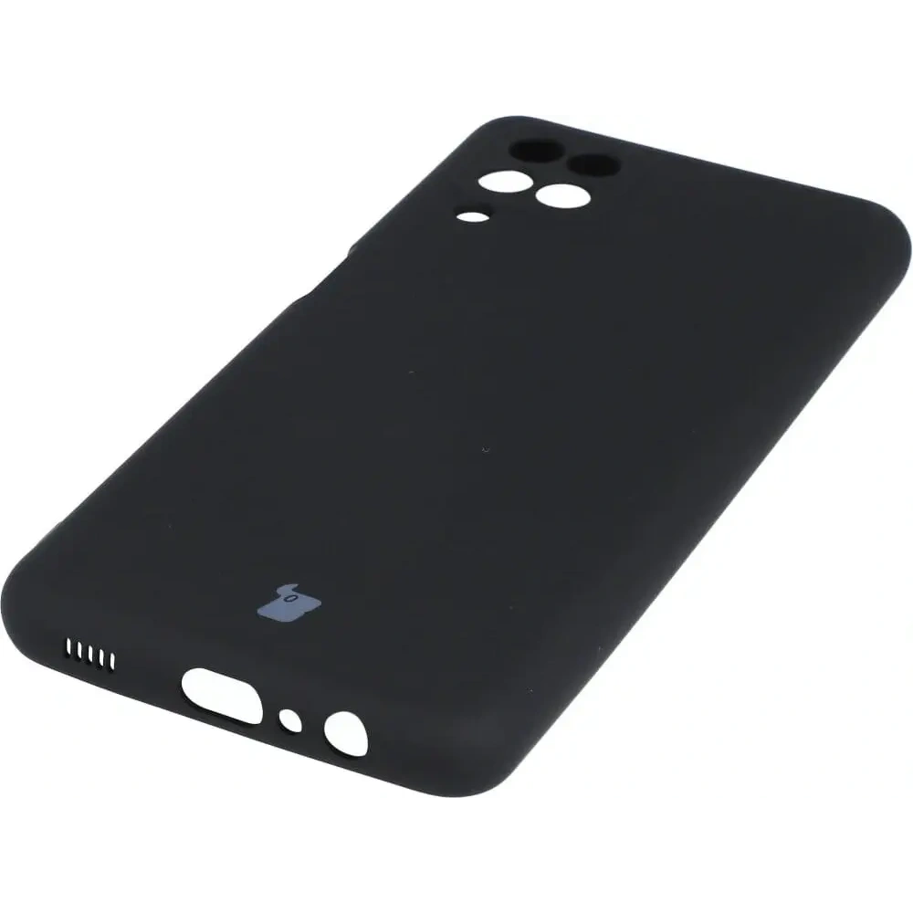 Hurtownia GSM - Bizon Case Silikon Samsung Galaxy A12 / M12 schwarz - BIZ808 - {ean13} - Hurt