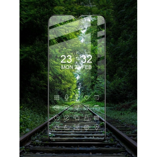 Szkło hartowane Bizon Glass Edge - [2 PACK] + ochrona na obiektyw Samsung Galaxy A13 4G