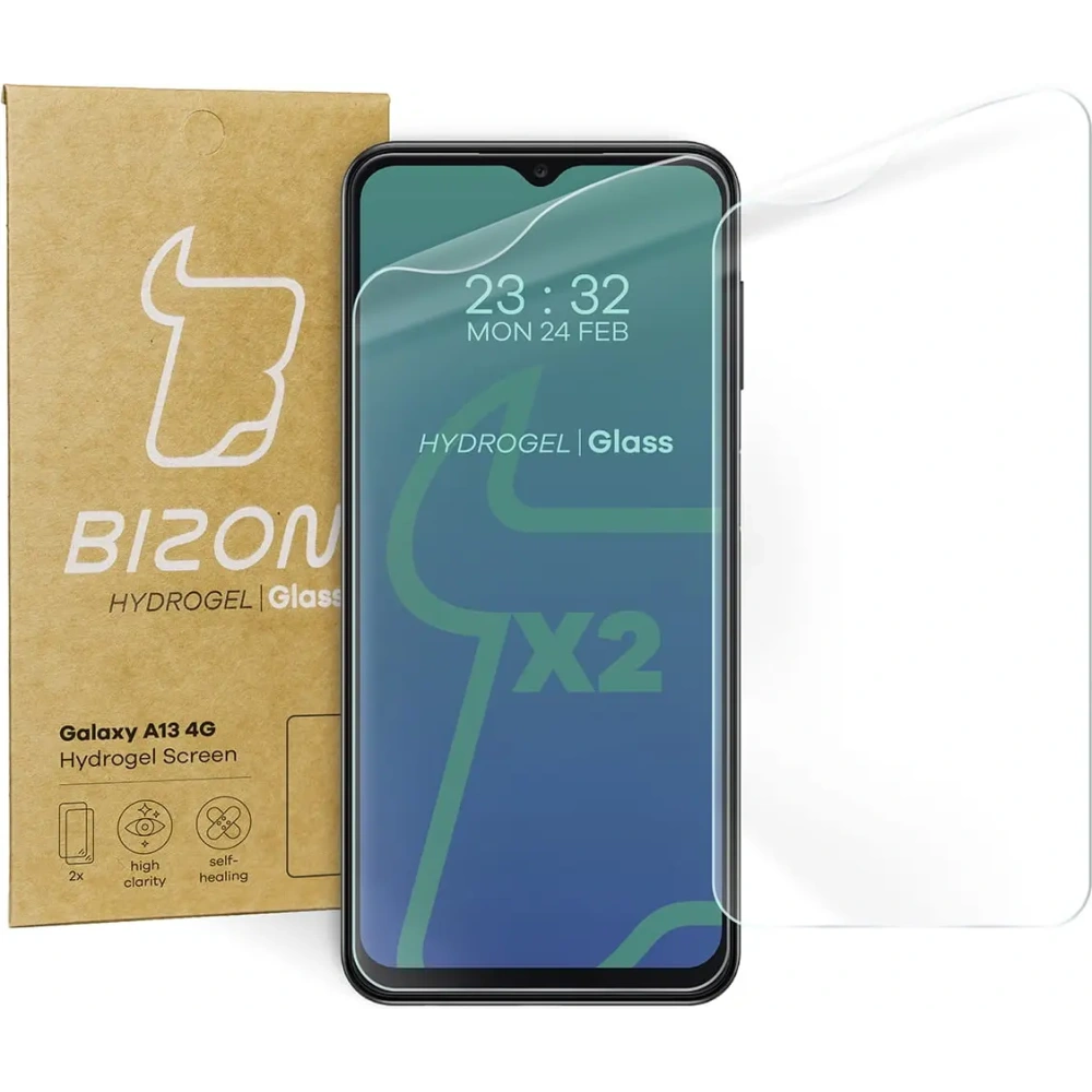 Hurtownia GSM - Folie hydrogelové na displej Bizon Glass Hydrogel Samsung Galaxy A13 4G [2 PACK] - BIZ814 - {ean13} - Hurt