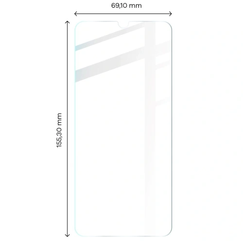 Szkło hartowane Bizon Glass Clear - 3 szt. + obiektyw Samsung Galaxy A13 5G