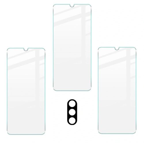 Szkło hartowane Bizon Glass Clear - 3 szt. + obiektyw Samsung Galaxy A13 5G
