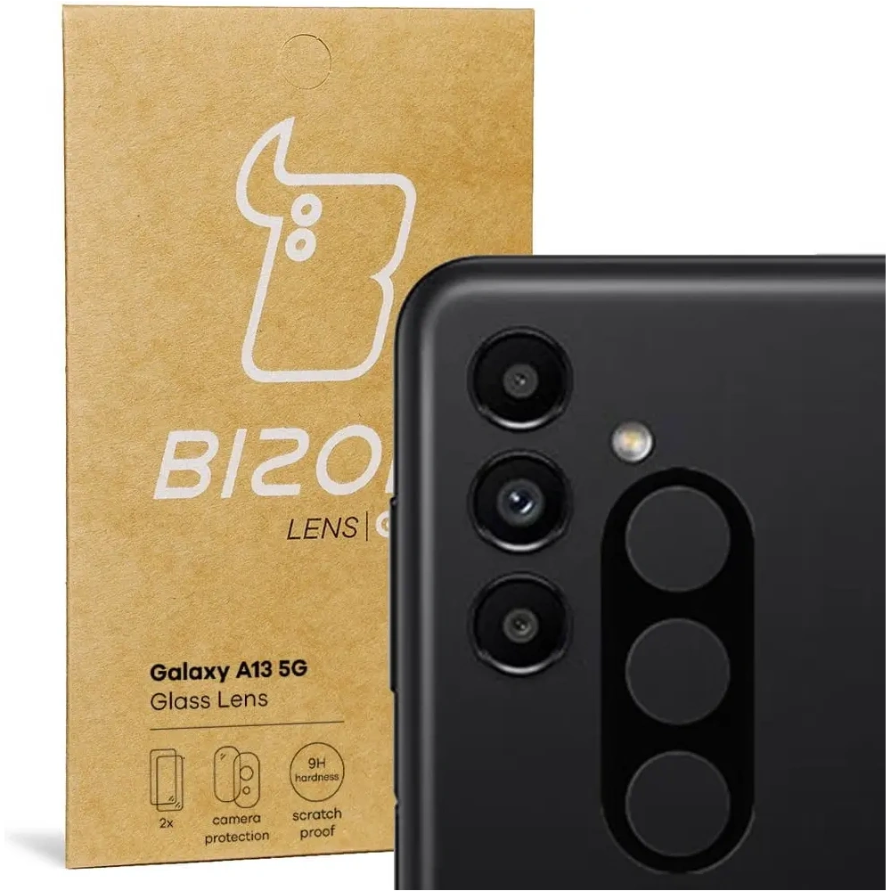 Wholesale Bizon Glass Lens Samsung Galaxy A13 5G [2 PACK] - BIZ819 - {ean13} - Hurt