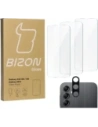 BIZON Clear 2 3x sticlă de ecran + sticlă de cameră Samsung Galaxy A14 4G/5G M14