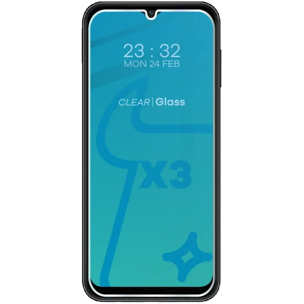 Hurtownia GSM - 3x Szkło na ekran + szkło na aparat BIZON Clear 2 do Samsung Galaxy A14 4G/5G M14 - BIZ821 - {ean13} - Hurt