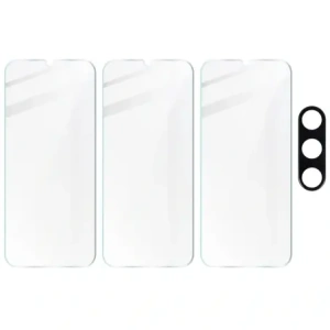 Hurtownia GSM - 3x Sklo na obrazovku + sklo na fotoaparát BIZON Clear 2 do Samsung Galaxy A14 4G/5G M14 - BIZ821 - {ean13} - Hurt
