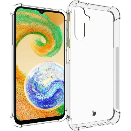 Etui + 2x szkło na ekran + obiektyw Bizon Case Clear Pack do Samsung Galaxy A14 4G/5G przezroczyste
