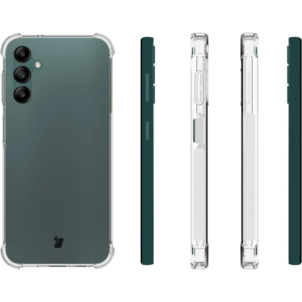 Hurtownia GSM - Etui + 2x sklo na displej + objektiv Bizon Case Clear Pack do Samsung Galaxy A14 4G/5G průhledné - BIZ824 - {ean13} - Hurt