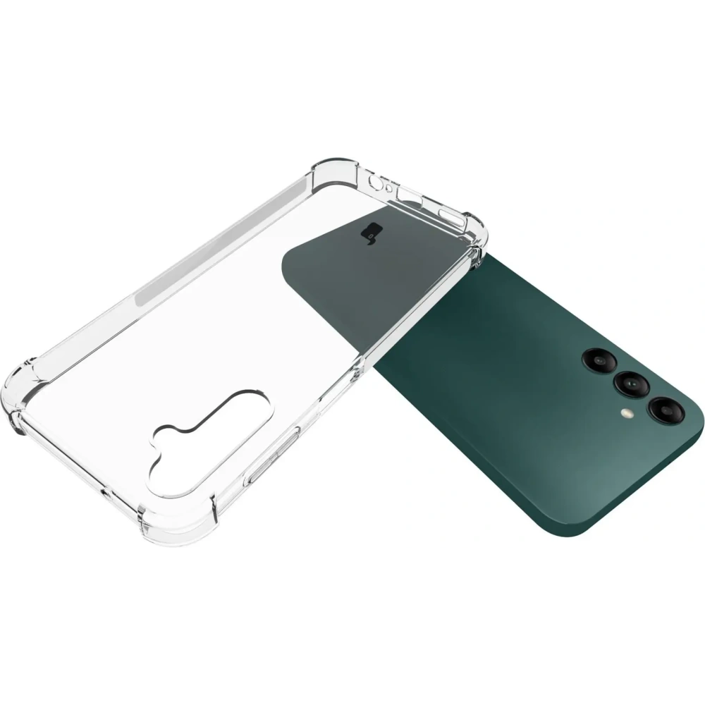 Hurtownia GSM - Etui + 2x sklo na displej + objektiv Bizon Case Clear Pack do Samsung Galaxy A14 4G/5G průhledné - BIZ824 - {ean13} - Hurt