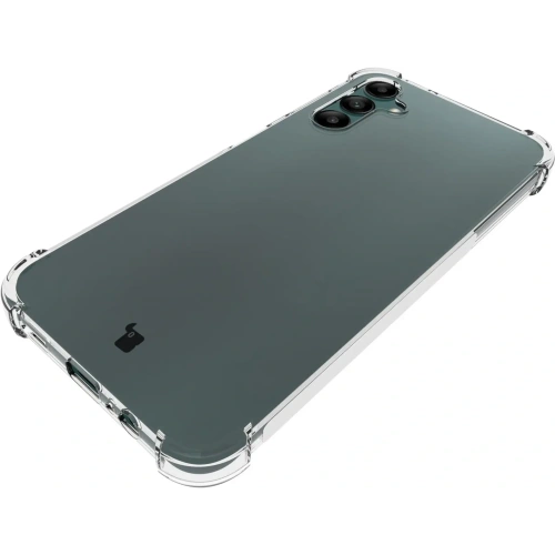 Etui + 2x szkło na ekran + obiektyw Bizon Case Clear Pack do Samsung Galaxy A14 4G/5G przezroczyste