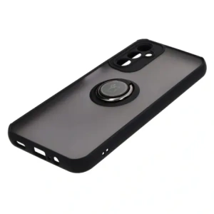 Hurtownia GSM - Bizon Case Hybrid Ring Samsung Galaxy A14 4G / 5G füstös fekete kerettel - BIZ825 - {ean13} - Hurt