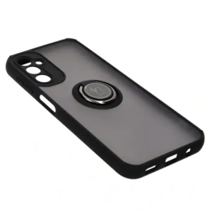 Hurtownia GSM - Bizon Case Hybrid Ring Samsung Galaxy A14 4G / 5G füstös fekete kerettel - BIZ825 - {ean13} - Hurt