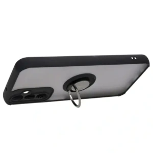 Hurtownia GSM - Bizon Case Hybrid Ring Samsung Galaxy A14 4G / 5G füstös fekete kerettel - BIZ825 - {ean13} - Hurt