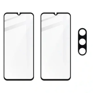 Hurtownia GSM - 2x Sklo na displej + sklo na fotoaparát BIZON Edge 2 do Samsung Galaxy A14 4G/5G - BIZ826 - {ean13} - Hurt
