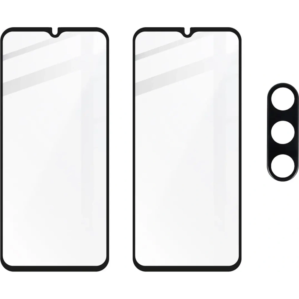 Hurtownia GSM - 2x Szkło na ekran + szkło na aparat BIZON Edge 2 do Samsung Galaxy A14 4G/5G - BIZ826 - {ean13} - Hurt
