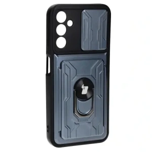 Hurtownia GSM - Bizon Case Camshield Kártyahely Gyűrű Samsung Galaxy A14 4G/5G szürke - BIZ7295 - {ean13} - Hurt