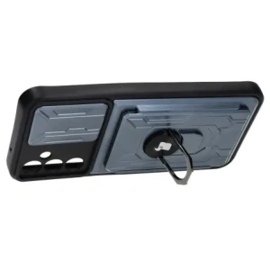 Hurtownia GSM - Bizon Case Camshield Kártyahely Gyűrű Samsung Galaxy A14 4G/5G szürke - BIZ7295 - {ean13} - Hurt