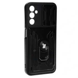 Hurtownia GSM - Bizon Case Camshield Kártyahely Gyűrű Samsung Galaxy A14 4G/5G fekete - BIZ7297 - {ean13} - Hurt
